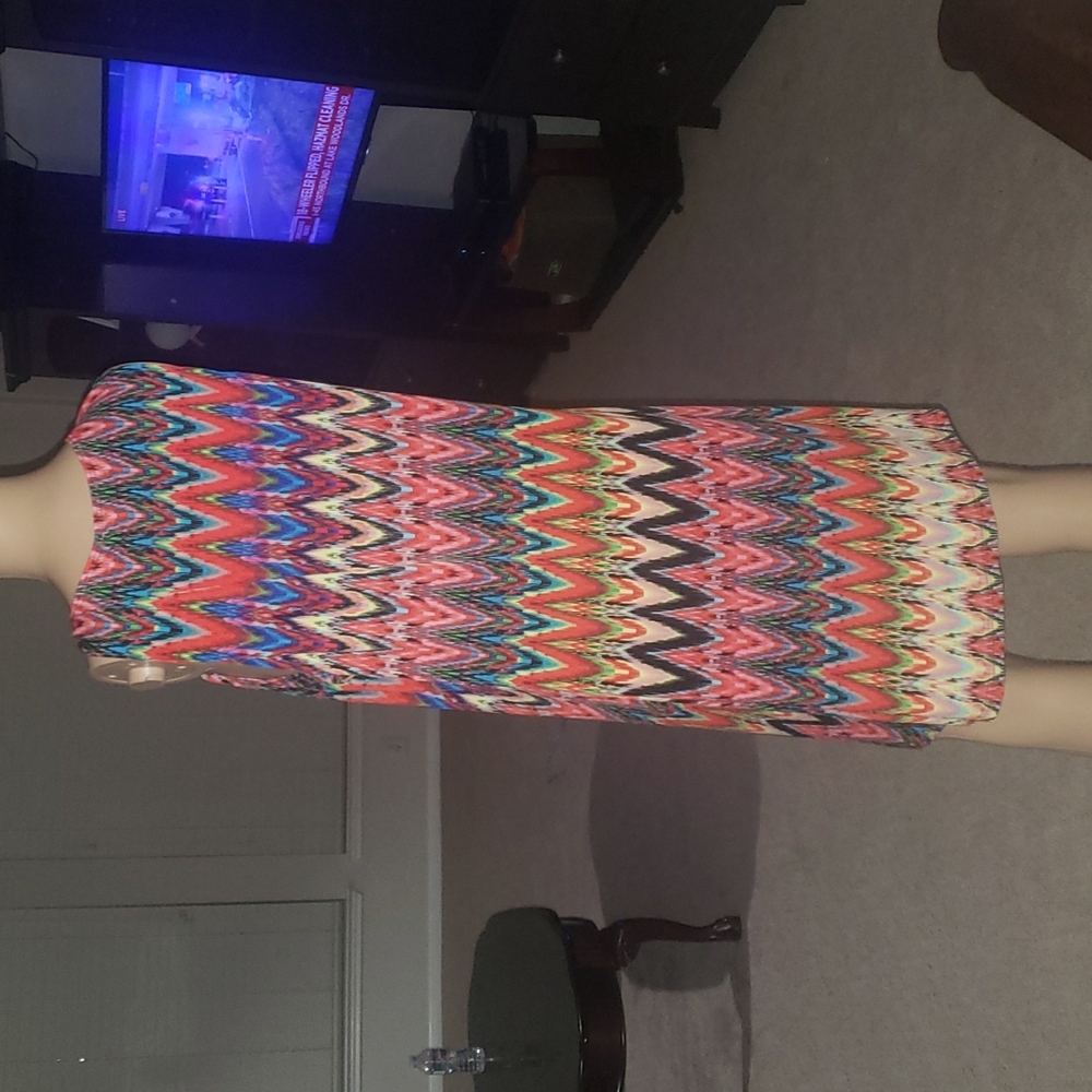 Prelude Xl Multicolored Zigzag Pattern Shift Sun … - image 4